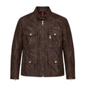 Heritage Lambskin Four Pockets Jean Jacket