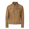 Suede Jean Jacket