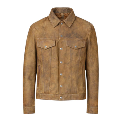 Suede Jean Jacket