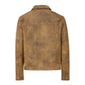 Suede Jean Jacket
