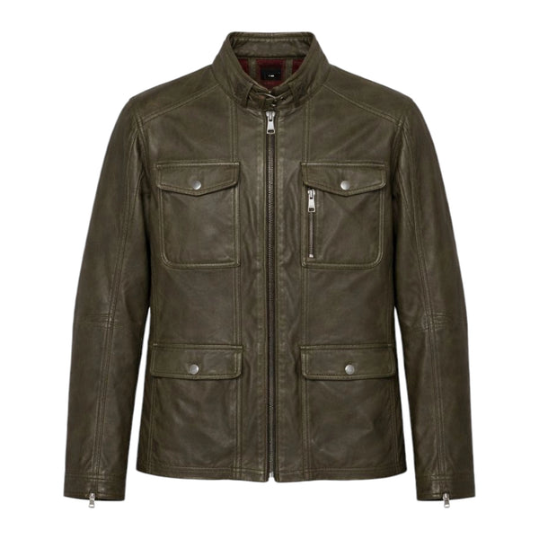 Heritage Lambskin Four Pockets Jean Jacket