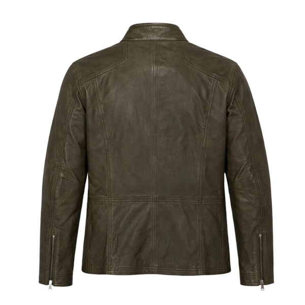 Heritage Lambskin Four Pockets Jean Jacket