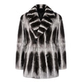 3/4 Rex Rabbit Double Breasted Coat