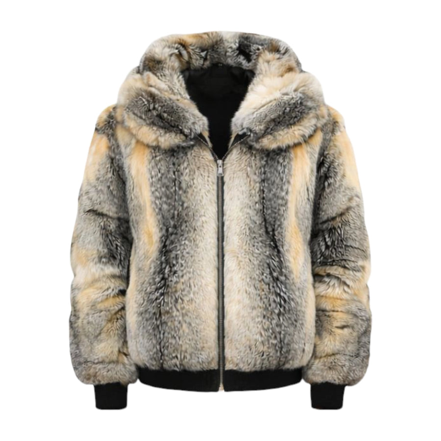 Golden/Grey Fox Bomber
