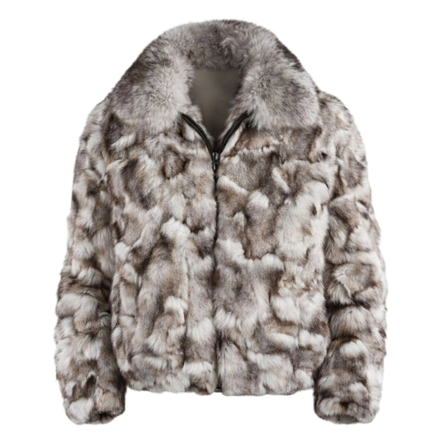 Fox Bomber with Full Collar
