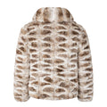 Natural Crosscut Chinchilla Bomber