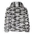 Natural Crosscut Chinchilla Bomber