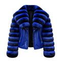 Chinchilla Coat with Leather and Collar