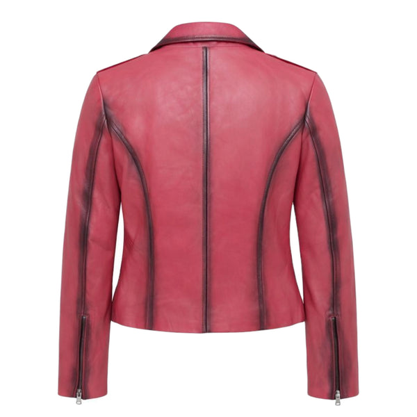Retro Moto Leather Jacket