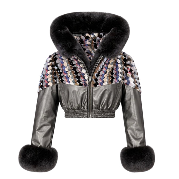 Simon Leather and Mink/Fox Combo