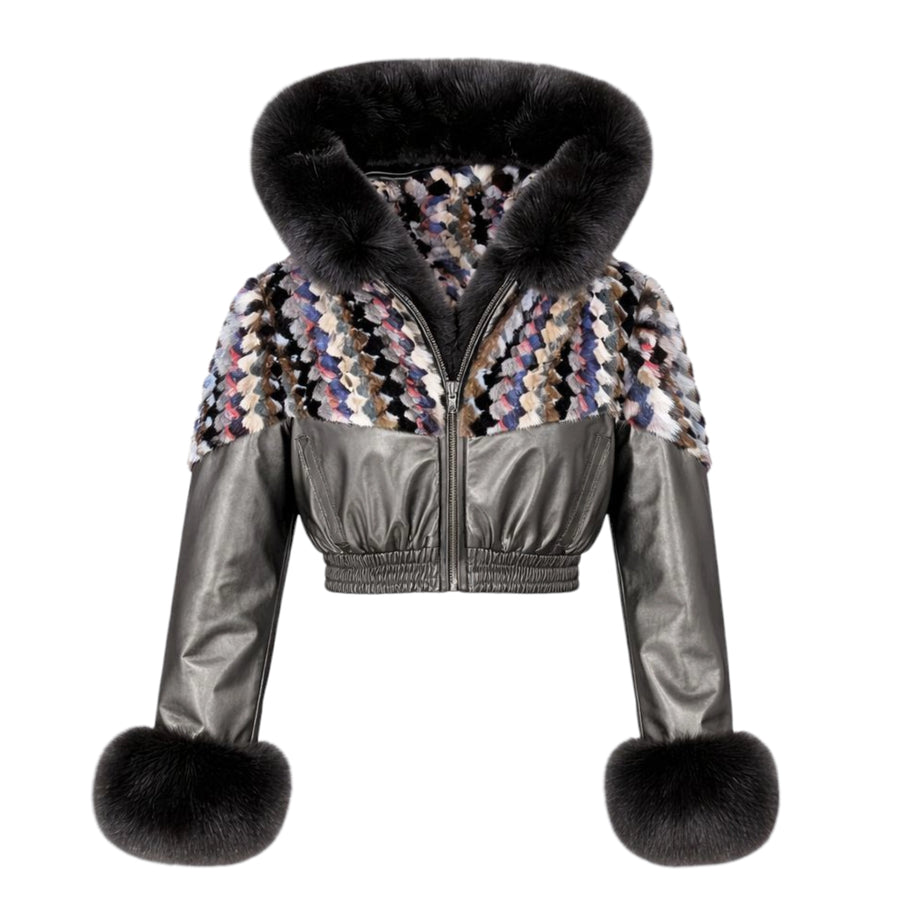 Simon Leather and Mink/Fox Combo