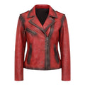 Retro Moto Leather Jacket