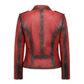 Retro Moto Leather Jacket