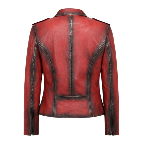 Retro Moto Leather Jacket