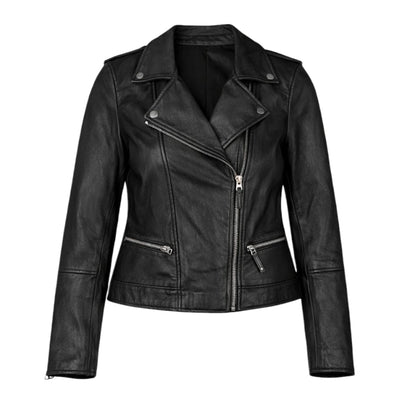 Basic Black Leather with Collar