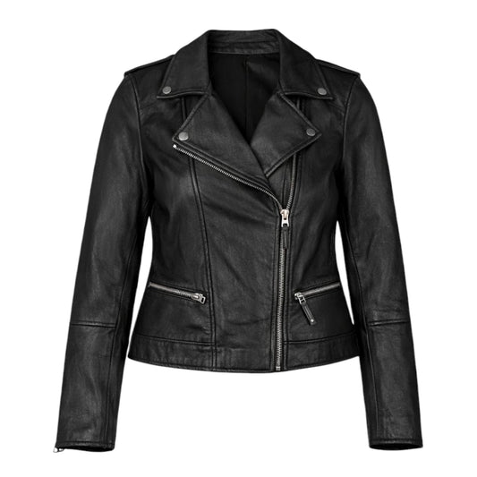 Basic Black Leather with Collar