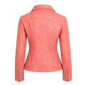 Modern Line Leather Jacket