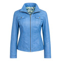 Modern Line Leather Jacket