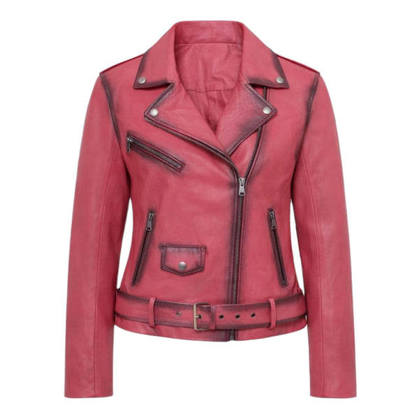 Retro Moto Leather Jacket