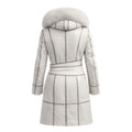 Acro Shearling with Fox Hood and Middle Lining