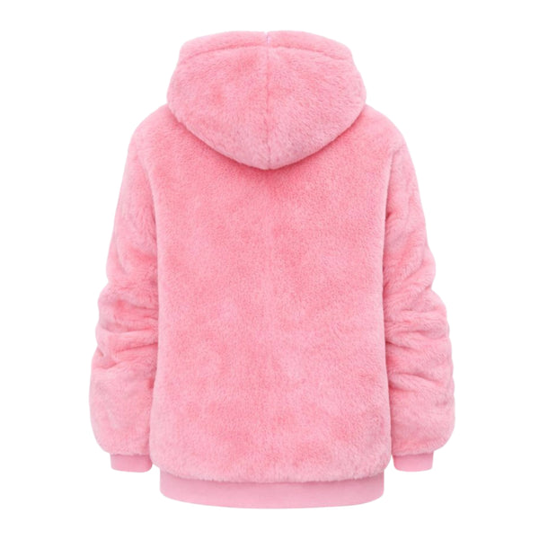 Pink Rabbit Fur Jacket