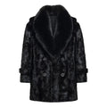 Section Mink Tuxedo with Fox Collar