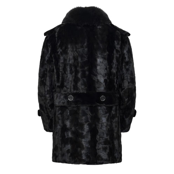 Section Mink Tuxedo with Fox Collar
