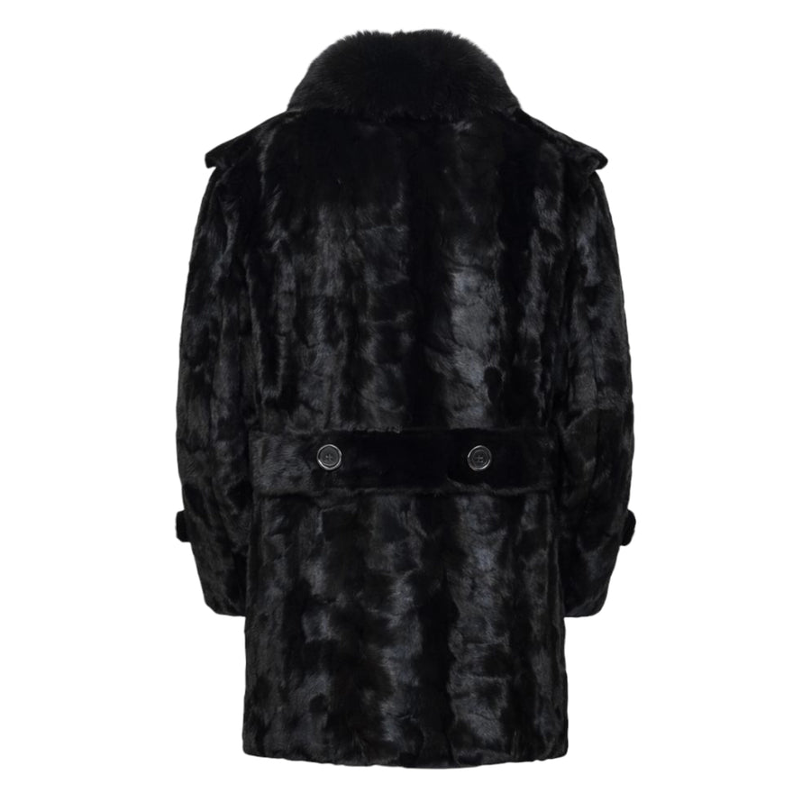 Section Mink Tuxedo with Fox Collar
