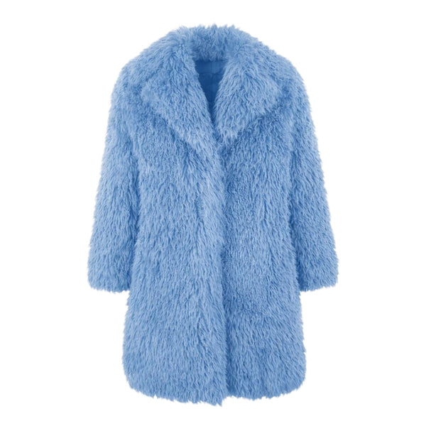 3/4 Mongolian Lamb Fur Coat