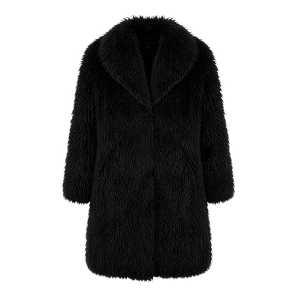 3/4 Mongolian Lamb Fur Coat