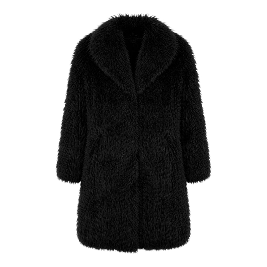 3/4 Mongolian Lamb Fur Coat