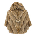 Cat Lynx Cape Designed Jacket With Hood