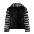 Chinchilla Coat with Mink