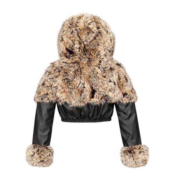 Simon Leather with Lynx or Fox