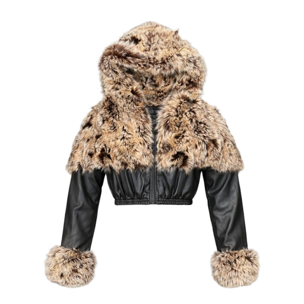 Simon Leather with Lynx or Fox