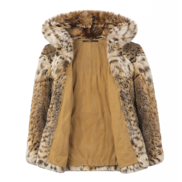 Lynx Coat with Hood
