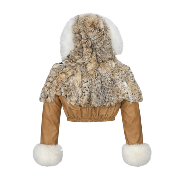 Simon Leather with Lynx or Fox