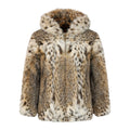 Lynx Coat with Hood