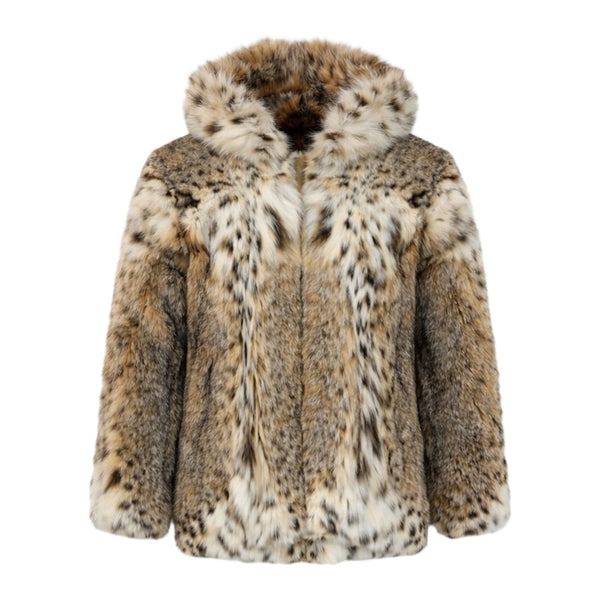 Lynx Coat with Hood
