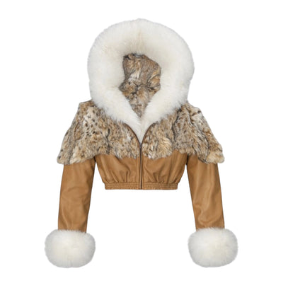 Simon Leather with Lynx or Fox