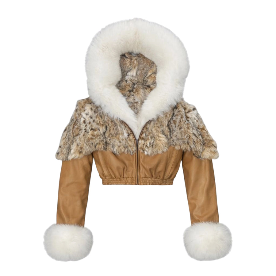 Simon Leather with Lynx or Fox