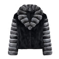 Chinchilla Coat with Mink