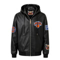 New York Knicks Vegan Zip-Up Hooded Jacket