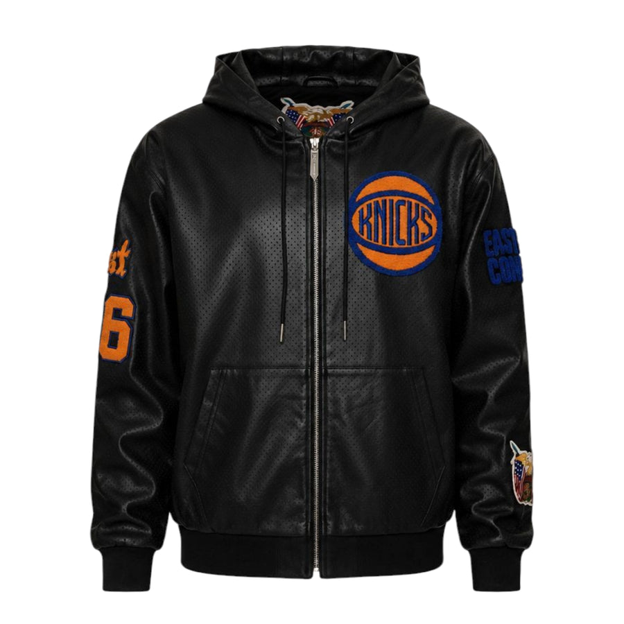 New York Knicks 1946 Lightweight Vegan Zip-Up Hooded Jacket