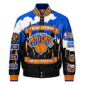 New York Knicks 2026 NBA Championship Genuine Leather Jacket (Pre-Order)
