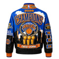 New York Knicks 2026 NBA Championship Genuine Leather Jacket (Pre-Order)