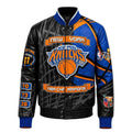 New York Knicks 2026 NBA Champions Vegan Leather Jacket (Pre-Order)