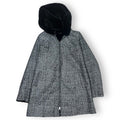 Mid-Length Static Shearling with Hood