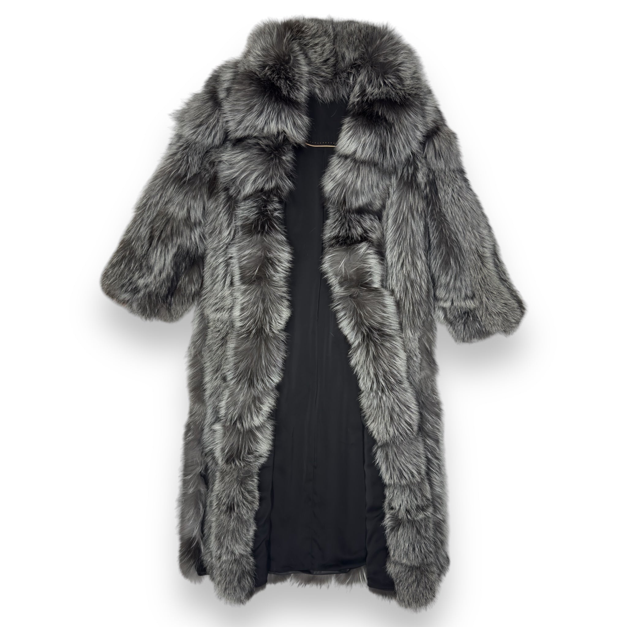 LEONARD レオナール シルク100 中綿コート フォックスファー 13AR Men's Full Length Full Skin Fox Coat – Daniel's Leather