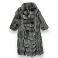 Men's Full Length Full Skin Fox Coat